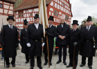 Vertreter des Sebastianigelöbnisses  zusammen mit Herrn Staatsminister Füracker. 
Im Mittelpunkt dieses Festtages in Oberschwarzach zu Ehren des heiligen Sebastian (20. Januar) steht eine festliche Prozession mit Gottesdienst, Friedhofsbesuch und sich anschließenden allgemeinen Feierlichkeiten.