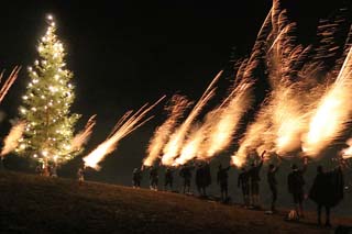 Stangaßer Weihnachtsschützen beim Mettenschießen